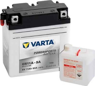 Varta 011014008I314 - Startera akumulatoru baterija autodraugiem.lv