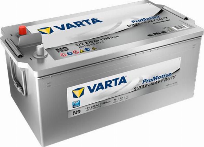 Varta 725 103 115 - Startera akumulatoru baterija autodraugiem.lv