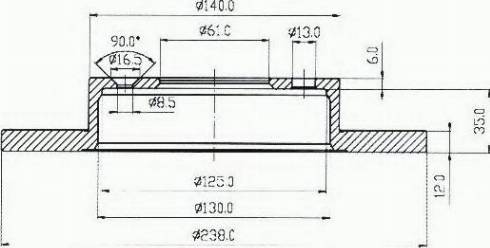 VEMA 98021 - Bremžu diski autodraugiem.lv