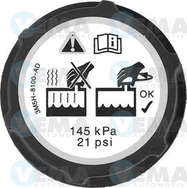 VEMA 159609 - Vāciņš, Dzesēšanas šķidruma rezervuārs autodraugiem.lv