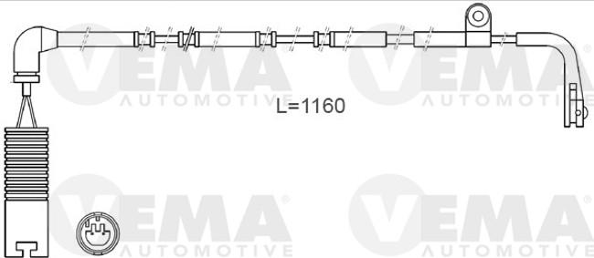 VEMA 117490 - Indikators, Bremžu uzliku nodilums autodraugiem.lv
