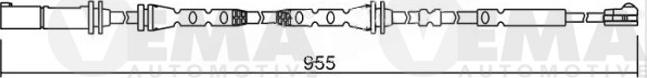 VEMA 117449 - Indikators, Bremžu uzliku nodilums autodraugiem.lv