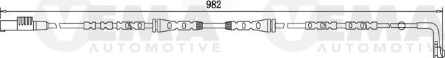 VEMA 117509 - Indikators, Bremžu uzliku nodilums autodraugiem.lv