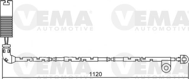 VEMA 117502 - Indikators, Bremžu uzliku nodilums autodraugiem.lv
