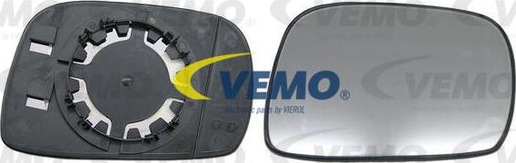 Vemo V40-69-0055 - Spoguļstikls, Ārējais atpakaļskata spogulis autodraugiem.lv