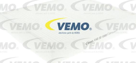 Vemo V40-30-1006 - Filtrs, Salona telpas gaiss autodraugiem.lv