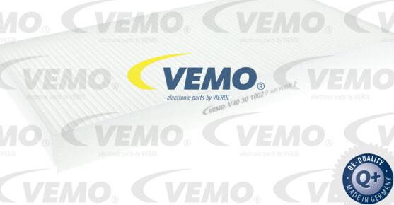 Vemo V40-30-1002 - Filtrs, Salona telpas gaiss autodraugiem.lv