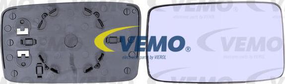 Vemo V10-69-0062 - Spoguļstikls, Ārējais atpakaļskata spogulis autodraugiem.lv