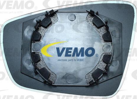 Vemo V10-69-0027 - Spoguļstikls, Ārējais atpakaļskata spogulis autodraugiem.lv