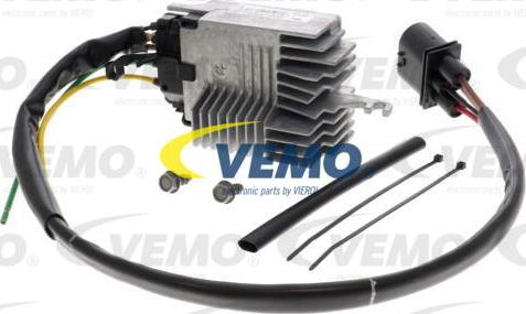 Vemo V10-79-0049 - Vadības bloks, Elektroventilators (Motora dzesēšana) autodraugiem.lv