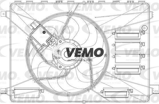 Vemo V25-01-1563 - Ventilators, Motora dzesēšanas sistēma autodraugiem.lv
