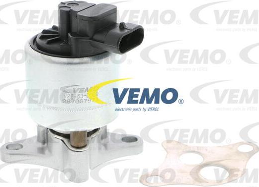 Vemo V22-63-0009 - Izpl. gāzu recirkulācijas vārsts autodraugiem.lv