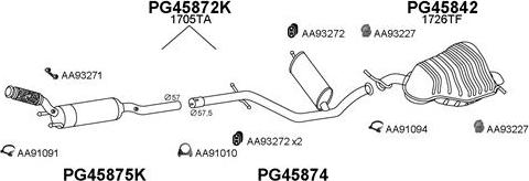 Veneporte 450590 - Izplūdes gāzu sistēma autodraugiem.lv