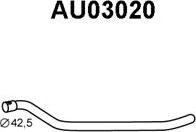 Veneporte AU03020 - Izplūdes caurule autodraugiem.lv