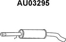 Veneporte AU03295 - Vidējais izpl. gāzu trokšņa slāpētājs autodraugiem.lv