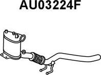 Veneporte AU03224F - Nosēdumu / Daļiņu filtrs, Izplūdes gāzu sistēma autodraugiem.lv