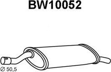 Veneporte BW10052 - Izplūdes gāzu trokšņa slāpētājs (pēdējais) autodraugiem.lv