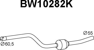 Veneporte BW10282K - Katalizators autodraugiem.lv
