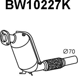 Veneporte BW10227K - Katalizators autodraugiem.lv