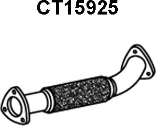 Veneporte CT15925 - Izplūdes caurule autodraugiem.lv