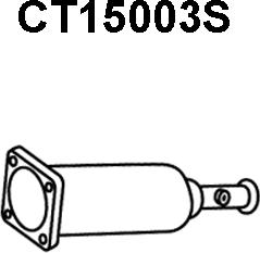 Veneporte CT15003S - Nosēdumu / Daļiņu filtrs, Izplūdes gāzu sistēma autodraugiem.lv