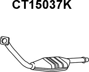 Veneporte CT15037K - Katalizators autodraugiem.lv