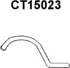 Veneporte CT15023 - Izplūdes caurule autodraugiem.lv