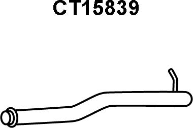 Veneporte CT15839 - Izplūdes caurule autodraugiem.lv