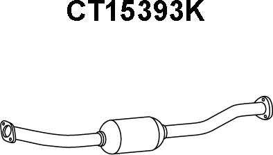 Veneporte CT15393K - Katalizators autodraugiem.lv