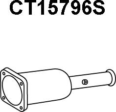 Veneporte CT15796S - Nosēdumu / Daļiņu filtrs, Izplūdes gāzu sistēma autodraugiem.lv