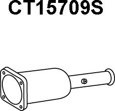 Veneporte CT15709S - Nosēdumu / Daļiņu filtrs, Izplūdes gāzu sistēma autodraugiem.lv