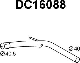 Veneporte DC16088 - Izplūdes caurule autodraugiem.lv