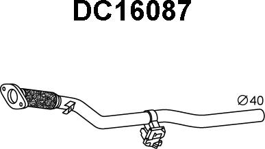 Veneporte DC16087 - Izplūdes caurule autodraugiem.lv