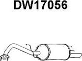 Veneporte DW17056 - Izplūdes gāzu trokšņa slāpētājs (pēdējais) autodraugiem.lv