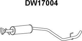 Veneporte DW17004 - Vidējais izpl. gāzu trokšņa slāpētājs autodraugiem.lv