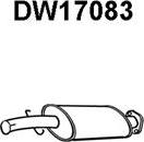 Veneporte DW17083 - Vidējais izpl. gāzu trokšņa slāpētājs autodraugiem.lv