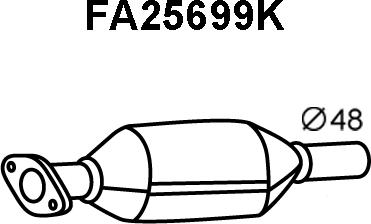 Veneporte FA25699K - Katalizators autodraugiem.lv