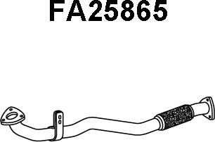 Veneporte FA25865 - Izplūdes caurule autodraugiem.lv