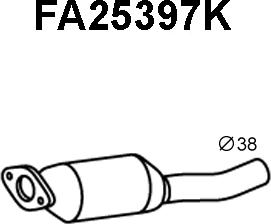 Veneporte FA25397K - Katalizators autodraugiem.lv