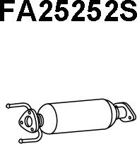 Veneporte FA25252S - Nosēdumu / Daļiņu filtrs, Izplūdes gāzu sistēma autodraugiem.lv