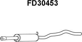 Veneporte FD30453 - Vidējais izpl. gāzu trokšņa slāpētājs autodraugiem.lv