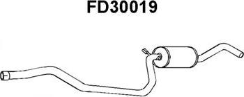 Veneporte FD30019 - Vidējais izpl. gāzu trokšņa slāpētājs autodraugiem.lv