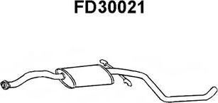 Veneporte FD30021 - Vidējais izpl. gāzu trokšņa slāpētājs autodraugiem.lv