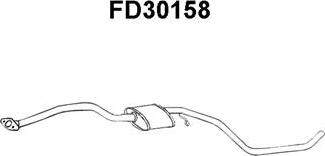 Veneporte FD30158 - Izplūdes gāzu priekšslāpētājs autodraugiem.lv