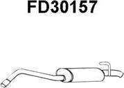 Veneporte FD30157 - Izplūdes gāzu trokšņa slāpētājs (pēdējais) autodraugiem.lv