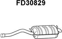 Veneporte FD30829 - Izplūdes gāzu trokšņa slāpētājs (pēdējais) autodraugiem.lv