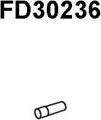 Veneporte FD30236 - Izplūdes caurule autodraugiem.lv
