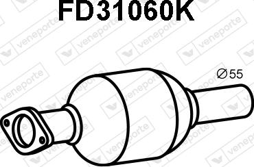 Veneporte FD31060K - Katalizators autodraugiem.lv