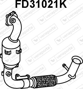 Veneporte FD31021K - Katalizators autodraugiem.lv