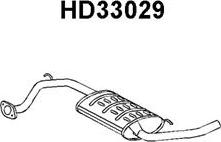 Veneporte HD33029 - Izplūdes gāzu trokšņa slāpētājs (pēdējais) autodraugiem.lv